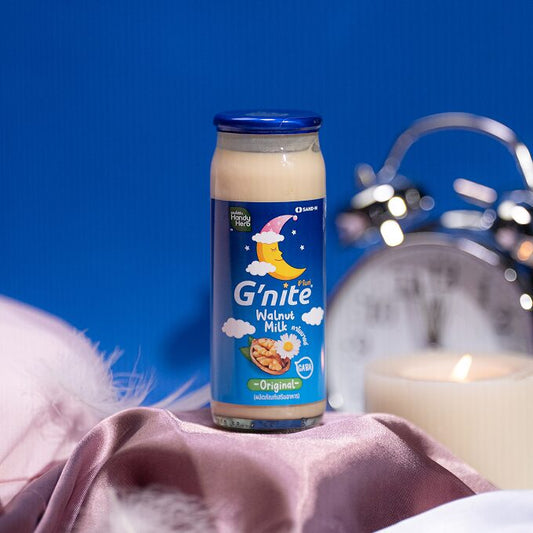 G Nite Walnut Milk, Black Sesame Flavor 120ml