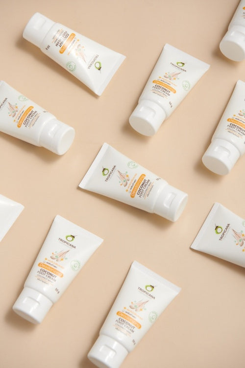 Tropicana Coconut Oil Foot Cream, Size 50 G.