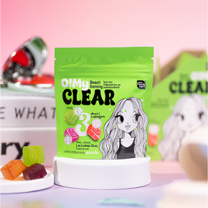 HandyHerb O!My CLEAR Beauti Gummy — Beauty & Radiance in a Gummy (1 box 6 sachets)