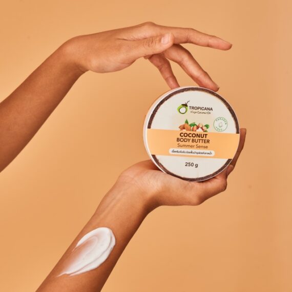 Tropicana Coconut Body Butter For Super Dried Skin | Summer Sense (Non Paraben) 250g