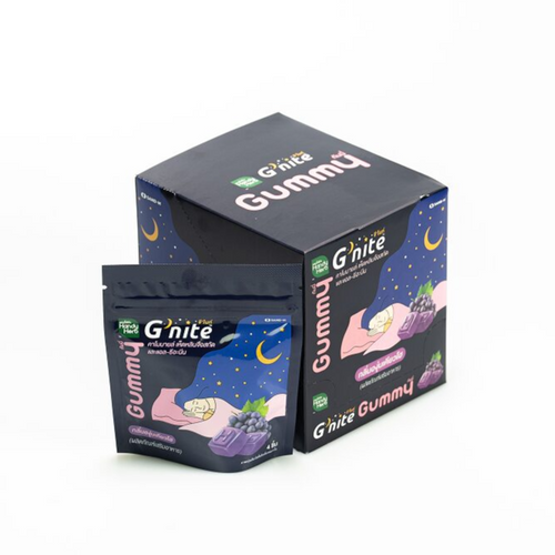 G'Nite Gummy (Grape flavor) - 1 Box Set (6 Pack - 24pcs)
