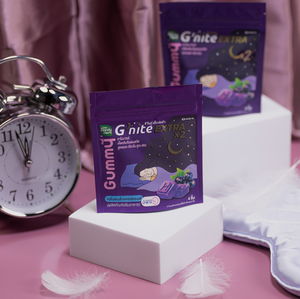 G’nite EXTRA X2 Gummy (Blackcurrant flavor) - 1 Box Set (6 Pack - 24pcs)