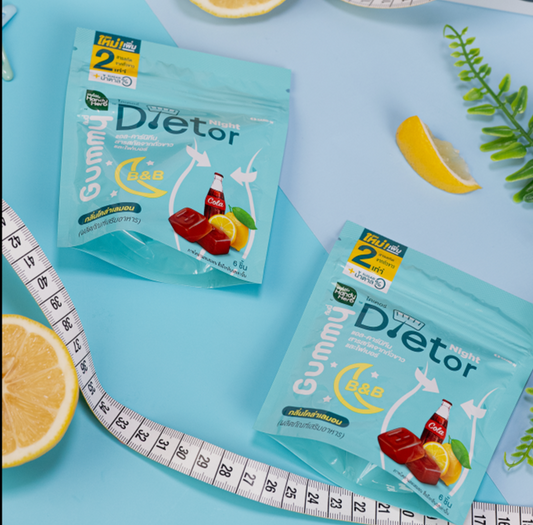 Dietor Night Gummy - Gummies for weight loss support - 1 Box Set (6 Pack - 24pcs)
