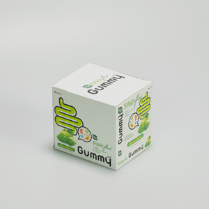 Fiber Flow Gummy (Green Apple Flavor) - 1 Box Set (6 Pack - 24pcs)