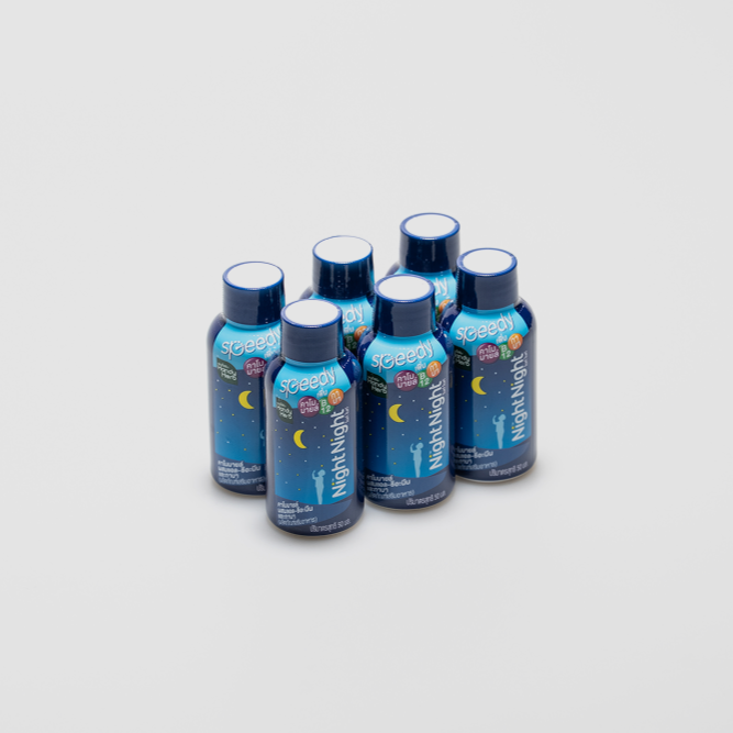 G'Nite Night Shot – Chamomile, L-Theanine & GABA (50ml) - 1 pack x 6 shots