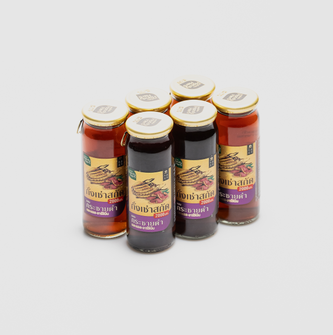 Cordyceps Extract Drink with Black Ginger and Oyster Extract (120ml) - 1 Pack – 6 Bottles