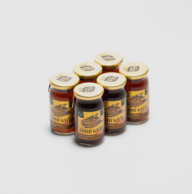 Cordyceps Extract Drink, mixed with Collagen and Ginseng Extract (65ml) - (1 pack of 6 bottles)