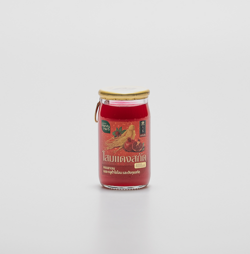 Ginseng Extract Drink Mixed with Collagen in Pomegranate Juice (65ml) - (1 pack of 6 bottles)