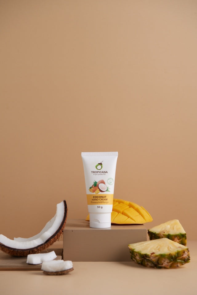 Tropicana Coconut Hand Cream | Pineapple&amp;Mango (Non Paraben) 50g