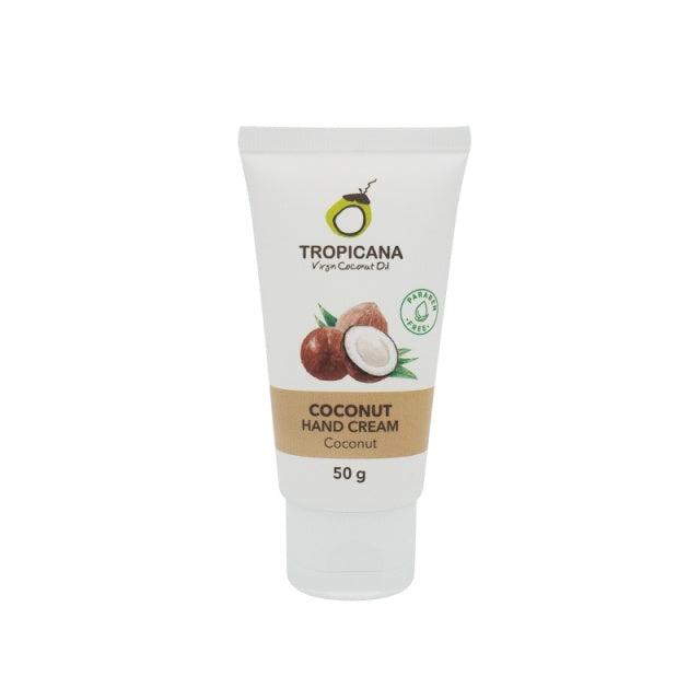 Tropicana Coconut Hand Cream | Coconut (Non Paraben) 50g