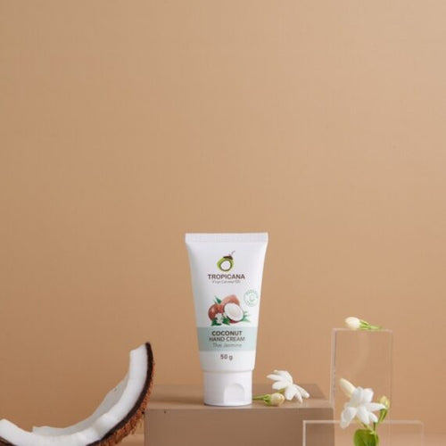 Tropicana Coconut Hand Cream | Thai Jasmine (Non Paraben) 50g