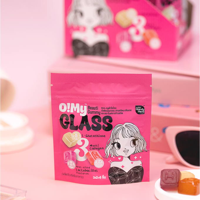 HandyHerb O!My GLASS Beauti Gummy Beauty & Radiance in a Gummy (1 bo Eurasia Herbs - Natural Products from Thailand HandyHerb O!My GLASS Beauti Gummy Beauty & Radiance in a Gummy (1 bo Eurasia Herbs - Natural Products from Thailand