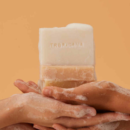 Tropicana Coconut Hand Made Soap Bar | Fruitly (Non Preservative) 100g