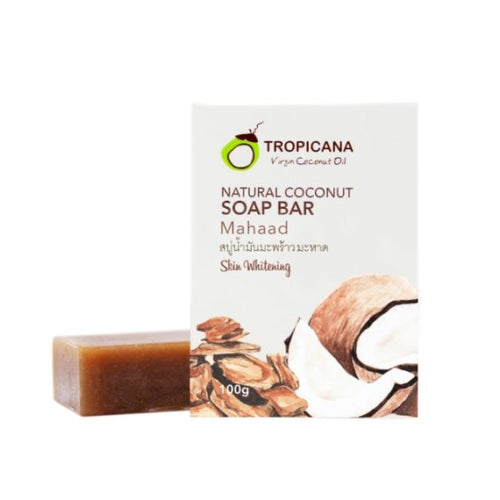 Tropicana Coconut Hand Made Soap Bar | Mahaad (Non Presevative) 100g