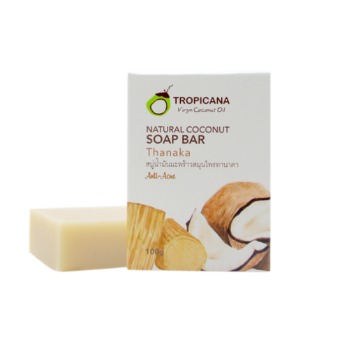 Tropicana Coconut Hand Made Soap Bar | Thanaka (Non Presevative) 100g