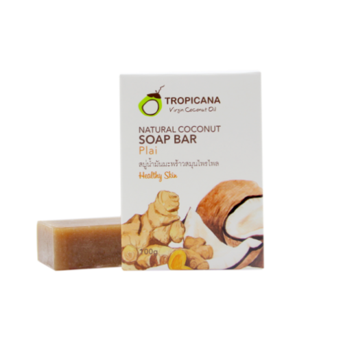 Tropicana Coconut Hand Made Soap Bar | Plai (Non Presevative) 100g