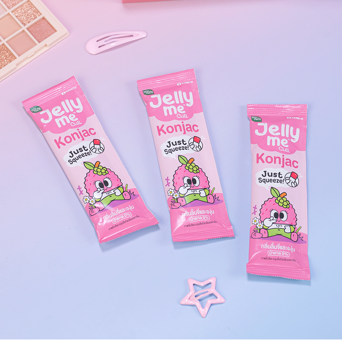 HandyHerb Jelly Me Konjac — Light, Natural & Refreshing (1 Box, 12 Sachets)