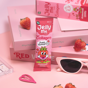 HandyHerb “Jelly Me Cuti” Collagen — Strawberry Flavor (1-Box, 12 Sachets)