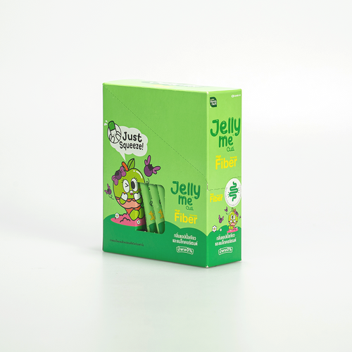 HandyHerb Jelly Me Cuti Fiber — Green Apple & Blackcurrant (1 box 12 sachets)