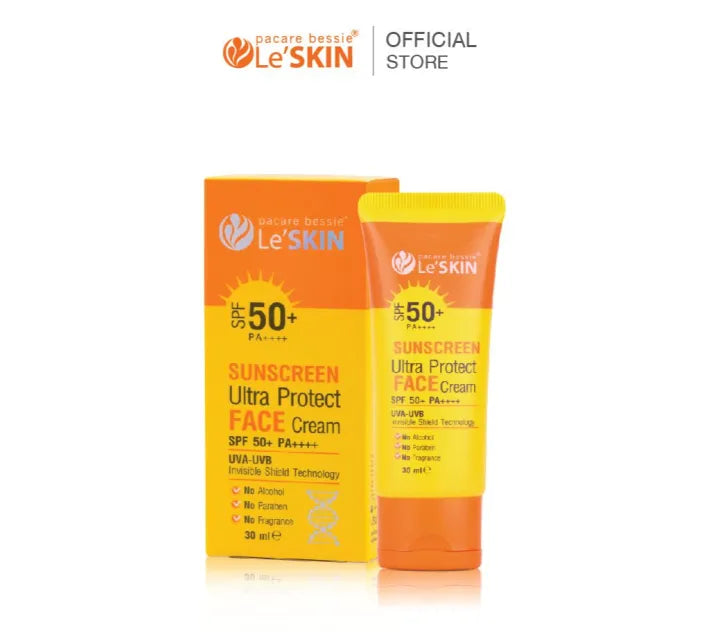 Le'SKIN SUNSCREEN ULTRA PROTECT FACE CREAM SPF 50+PA+++