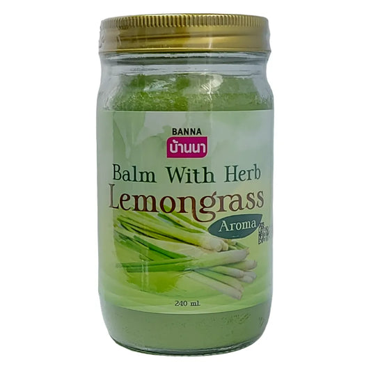 Banna Balm with Herb Lemongrass Aroma (50g, 240g)