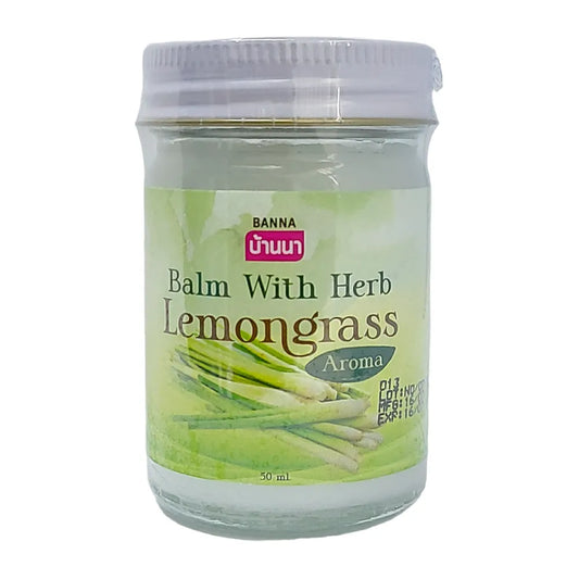 Banna Balm with Herb Lemongrass Aroma (50g, 240g)