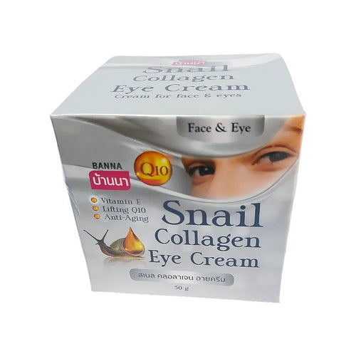 Banna Snail Collagen Eye Cream 50g | Face and Eyes