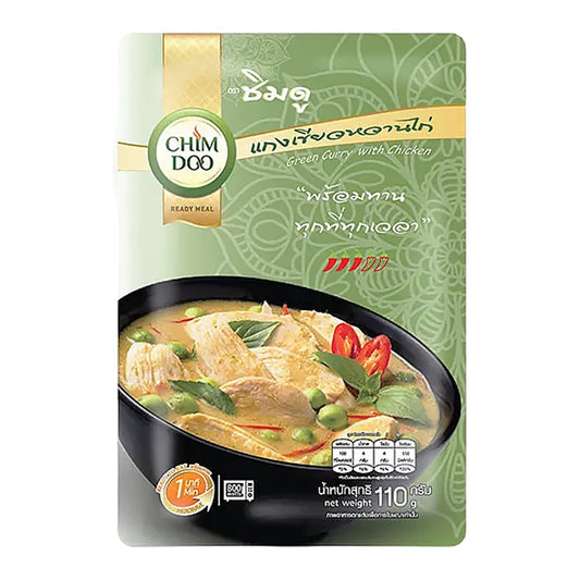 ChimDoo Green Curry with Chicken Pouch 110g