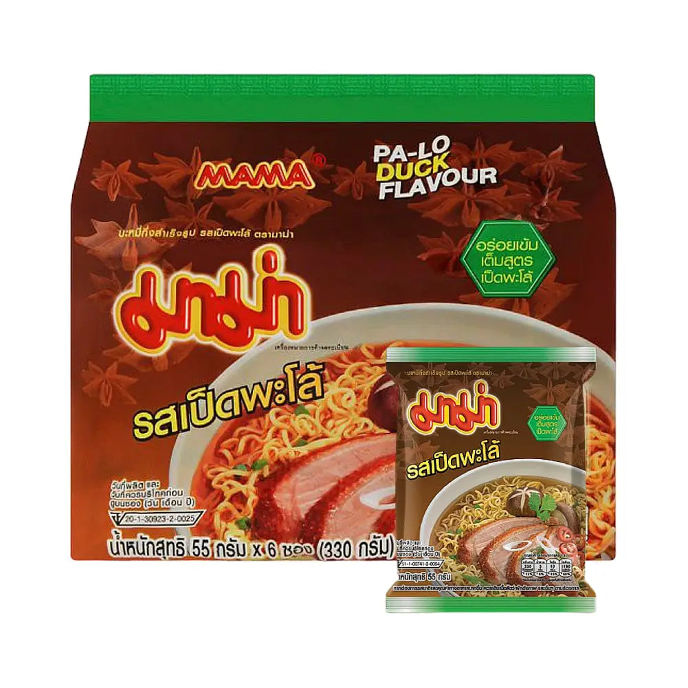 MAMA Instant Noodles Pa-Lo Duck Flavour (Pack 6)