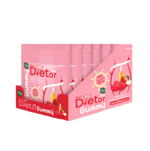 Dietor Day Gummy - Gummies for weight loss support - 1 Box Set (6 Pack - 24pcs)