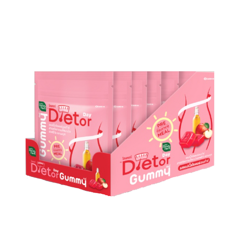 Dieter Gummy Day - Gummies for weight loss support 1 Box Set (6 Pack - 24pcs)