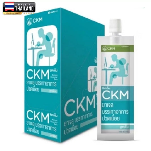 CKM Sore-Muscle Relief Cooling Gel Sachet (Pack of 12)