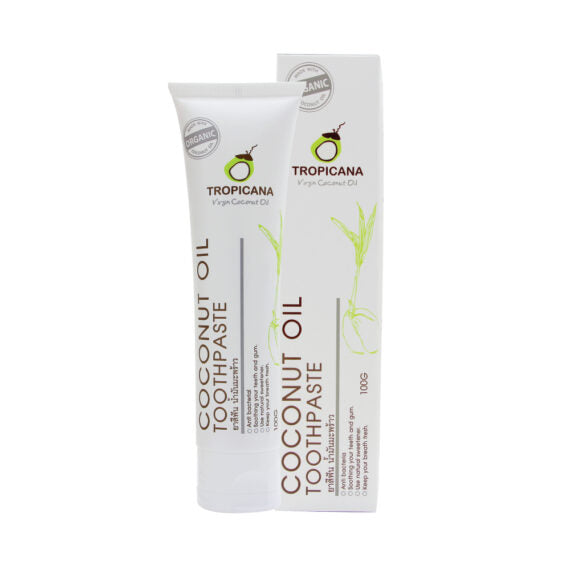 Tropicana Coconut Oil Toothpaste For Healthy Gum (Non SLS/SLES) 100g