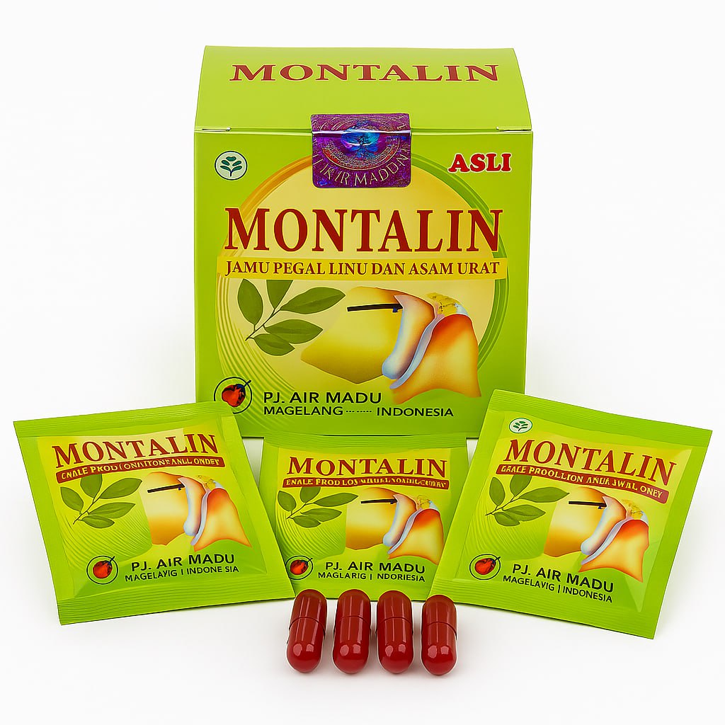 Montalin Natural Joint & Gout Relief Capsules – Herbal Circulation & Wellness Support