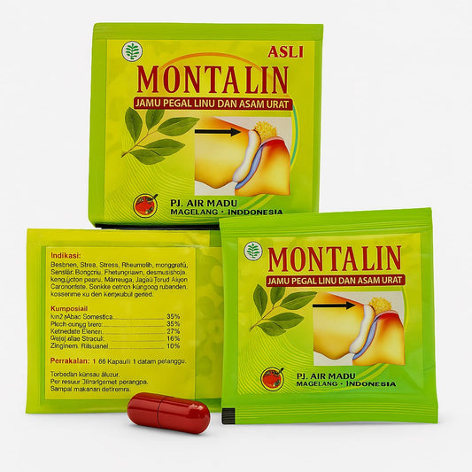 Montalin Natural Joint & Gout Relief Capsules – Herbal Circulation & Wellness Support