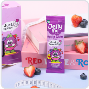 HandyHerb Jelly Me Cuti Apple Cider (Mixed Berry) — 1-Box (12 Sachets)