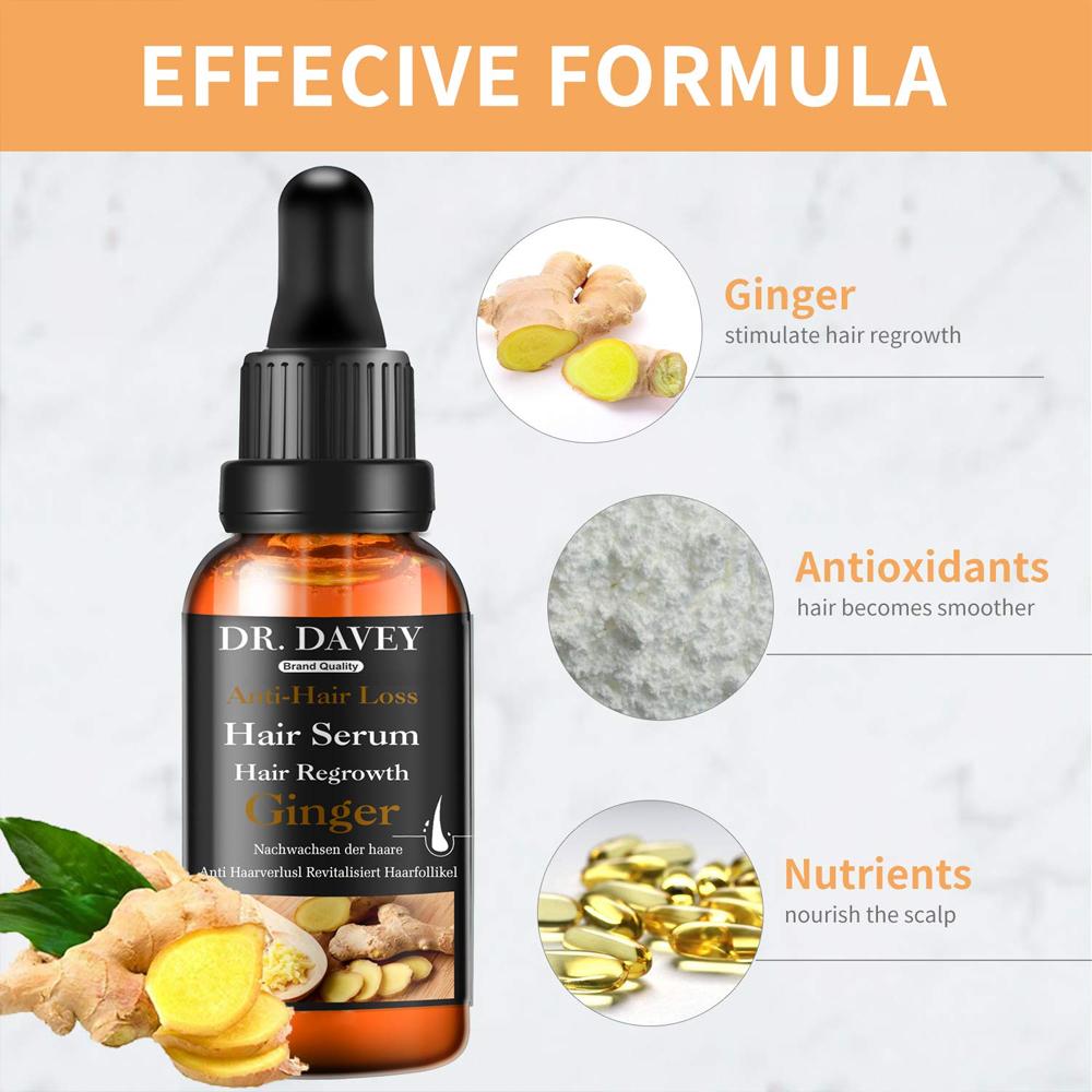 Dr.Davey Hair Serum Ginger | Hair Loss & Hair Regrowth (50 ml)