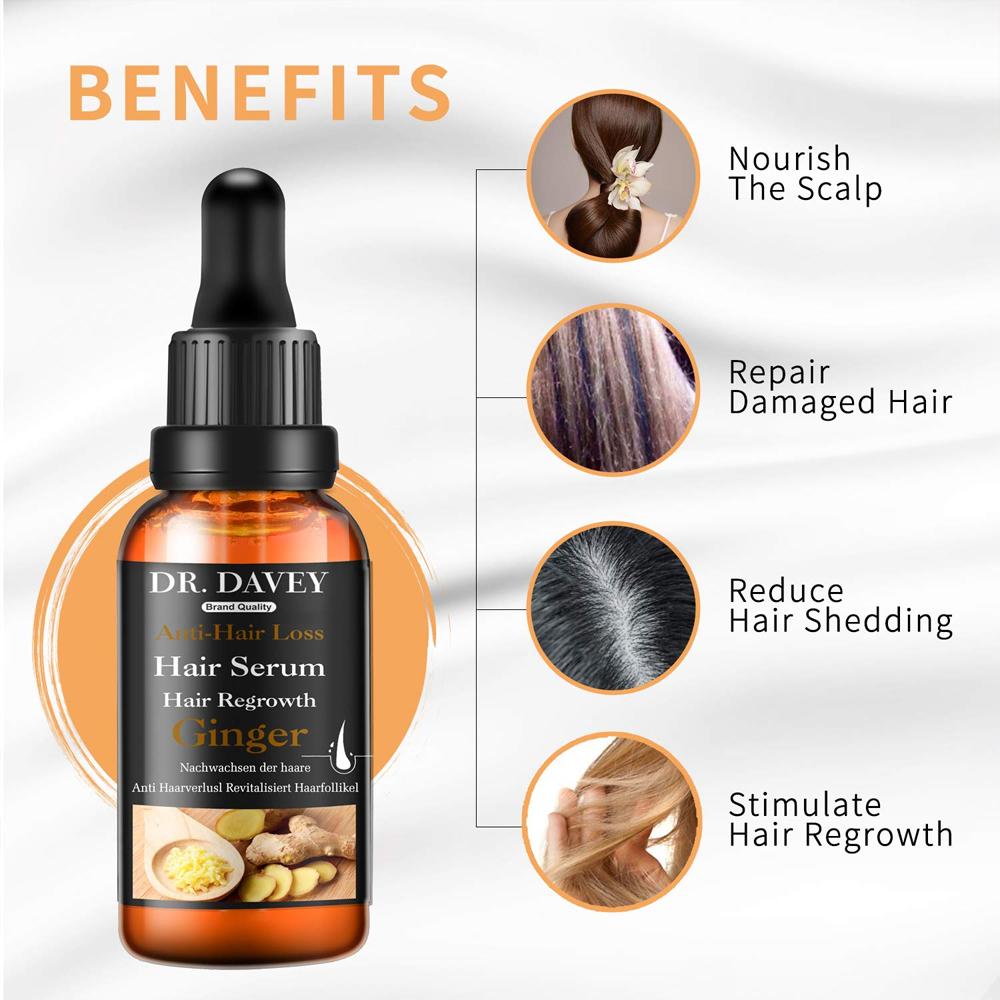 Dr.Davey Hair Serum Ginger | Hair Loss & Hair Regrowth (50 ml)