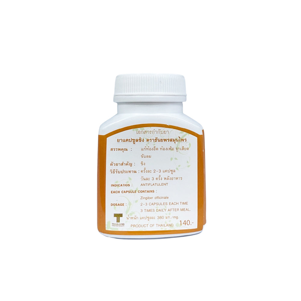 Ginger Capsule | Motion Sickness (100 capsules)
