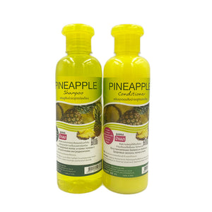 Pineapple Shampoo & Conditioner | Increases Hair Elasticity (360 ml)