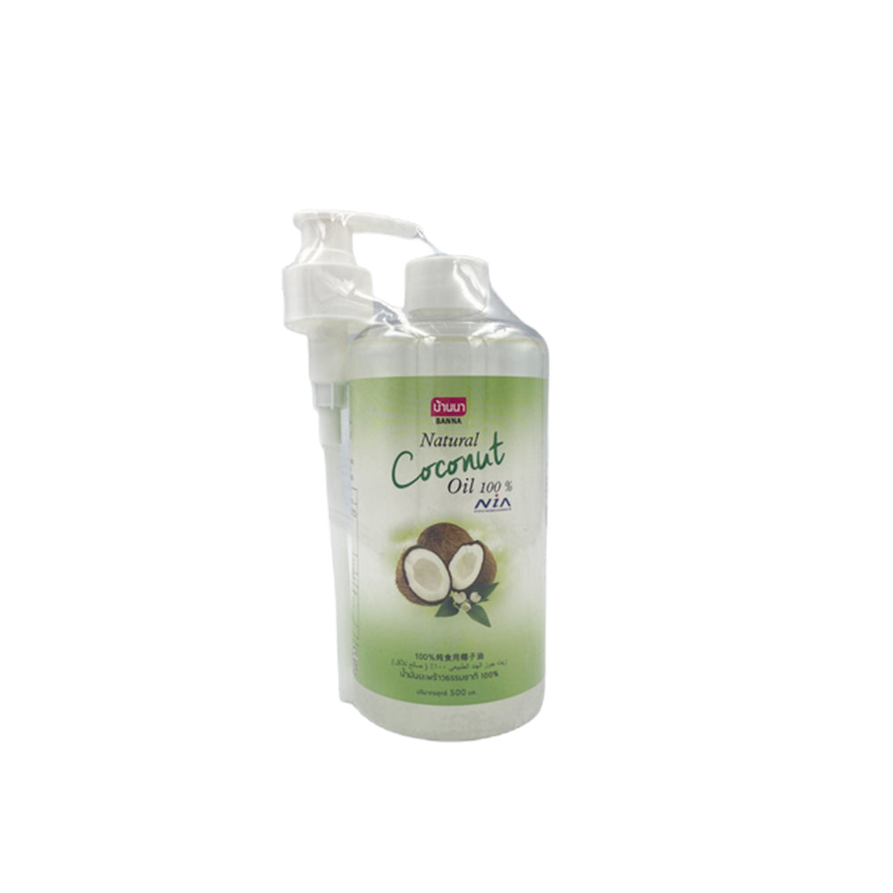 Banna Virgin Coconut Oil | Nourish Hair and Skin (250ml, 500ml)
