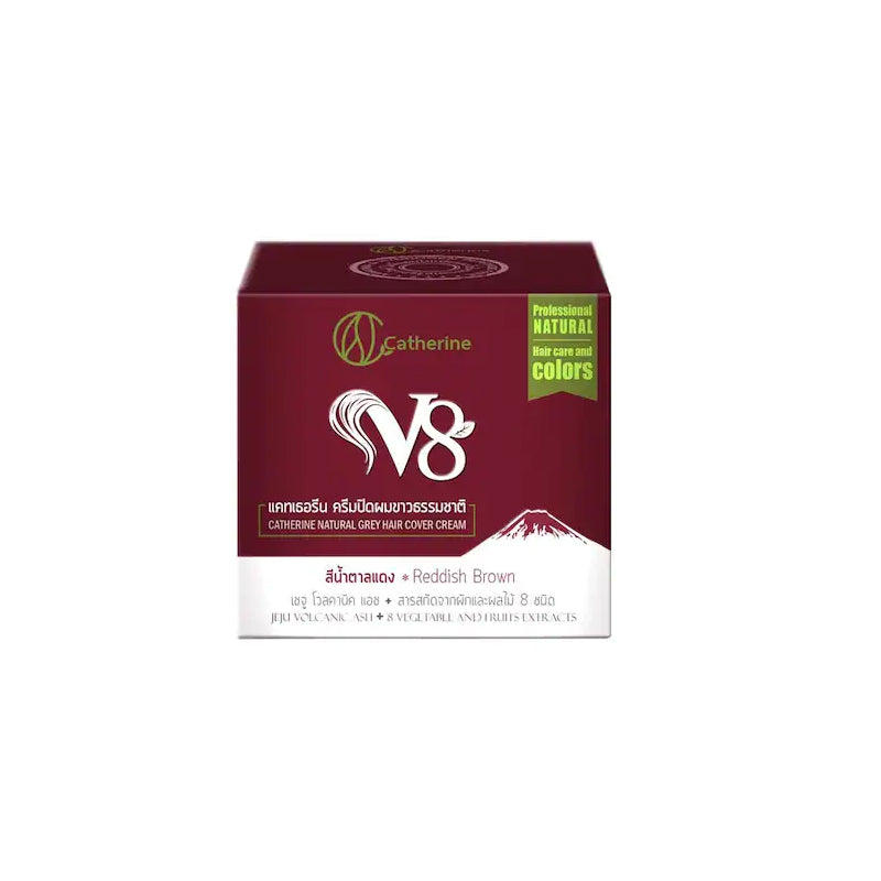 Catherine V8 Natural Grey Hair Cover Cream 80g.