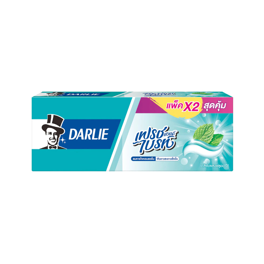 Darlie Fresh And Bright Toothpaste 140g. 140g. Pack 2