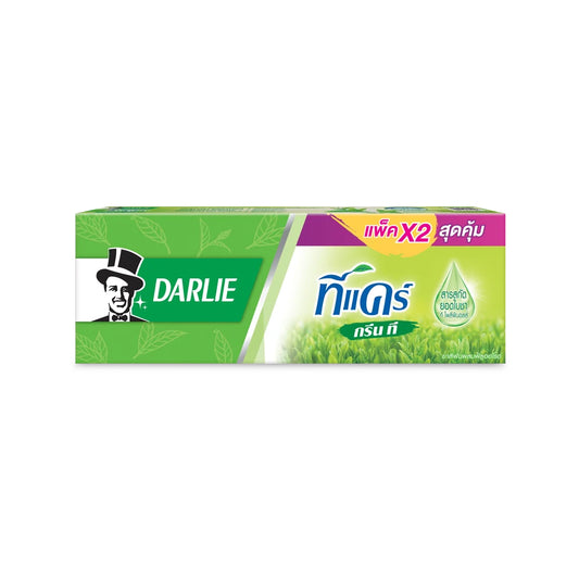Darlie Tea Care Green Tea Toothpaste 160g. Pack 2