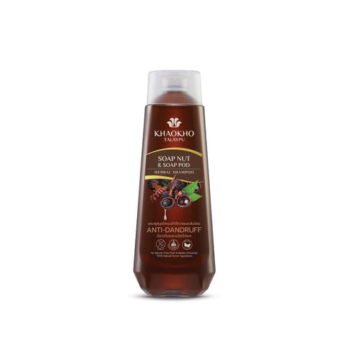 Soap Nut & Soap Pod Herbal Shampoo | Anti-Dandruff 330 ml.
