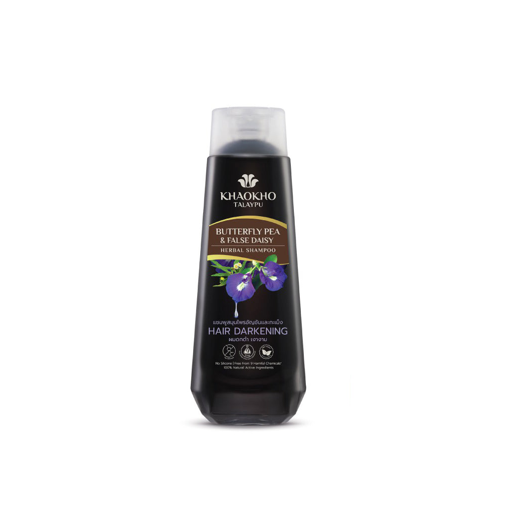 Butterfly Pea&False Daisy Shampoo | Hair Darkening 330 ml.