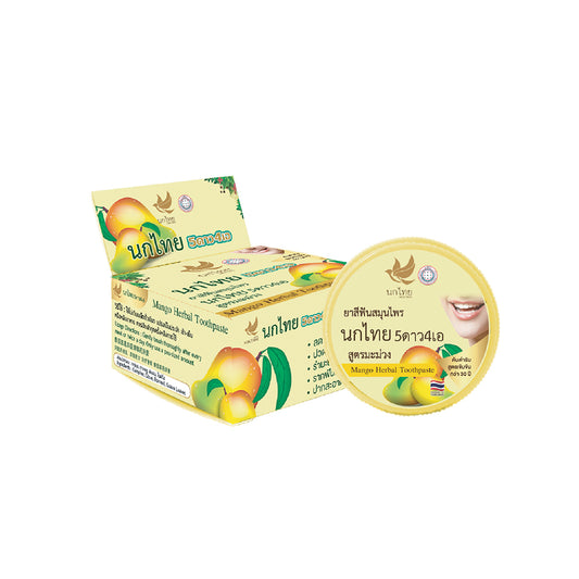Nok Thai Mango Herbal Toothpaste 5star4a (25g)
