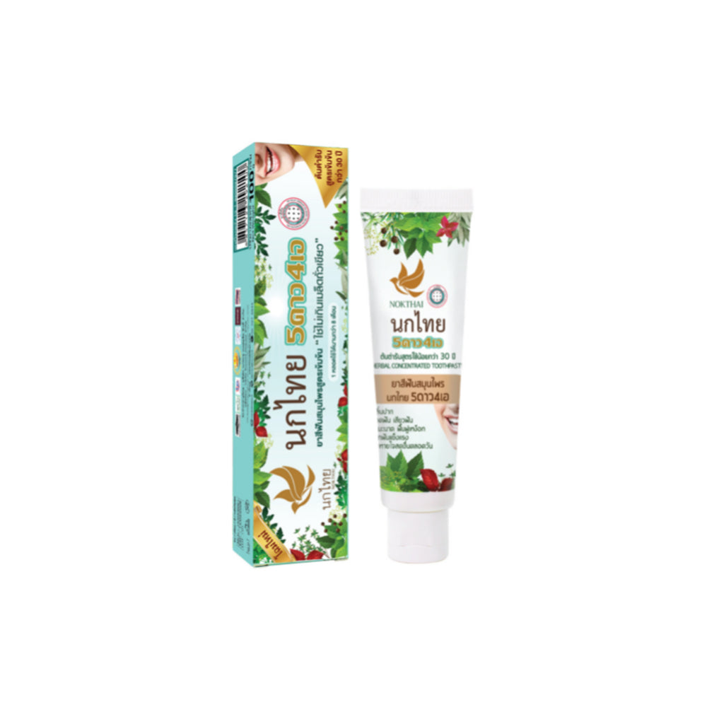 Nok Thai Herbal Concentrated Toothpaste 5star4a - 100g