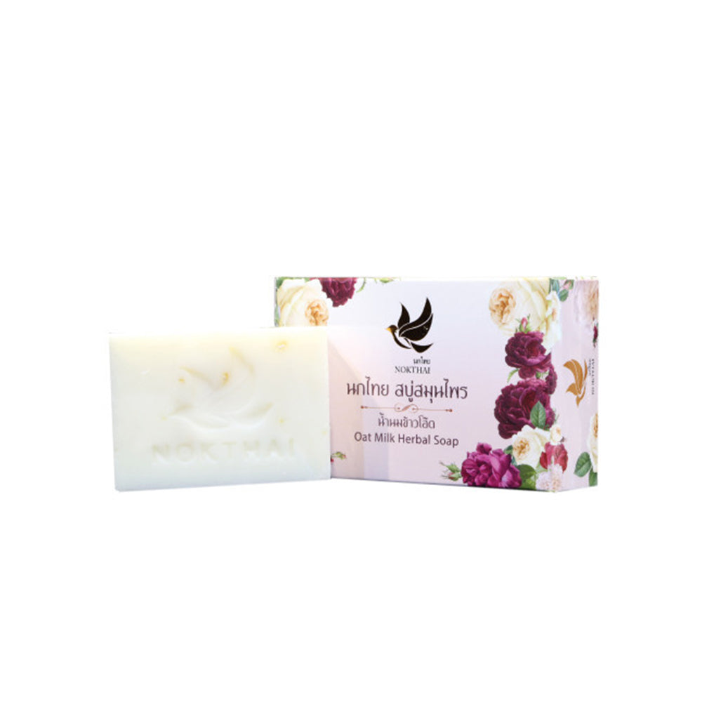 Nok Thai Oat Milk Herbal Soap | Anti-Inframmation (100 g)