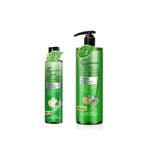Catherine Hair Tonic Shampoo Ginseng & Vitamins 220, 500 ml.